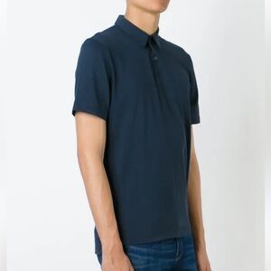 James Perse Classic polo shirt Navy Size 3